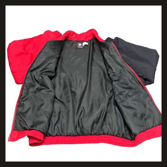 Vintage Castrol GTX Racing Jacket Mens XL Red Black White John Force Embroidered - Picture 4 of 10